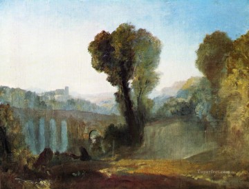 Joseph Mallord William Turner Painting - Ariccia Sunset Romantic Turner